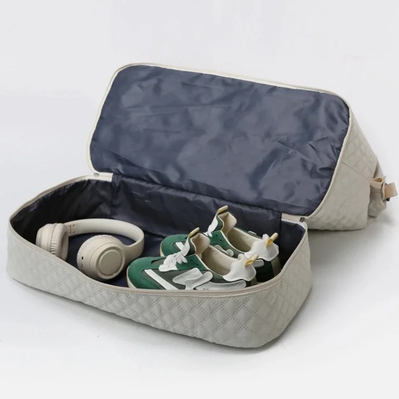 Lightweight Luggage Bag, Large Capacity Travel Duffle Bag Gym Tote Bags, Shoulder Weekender Overnight Bag - 4