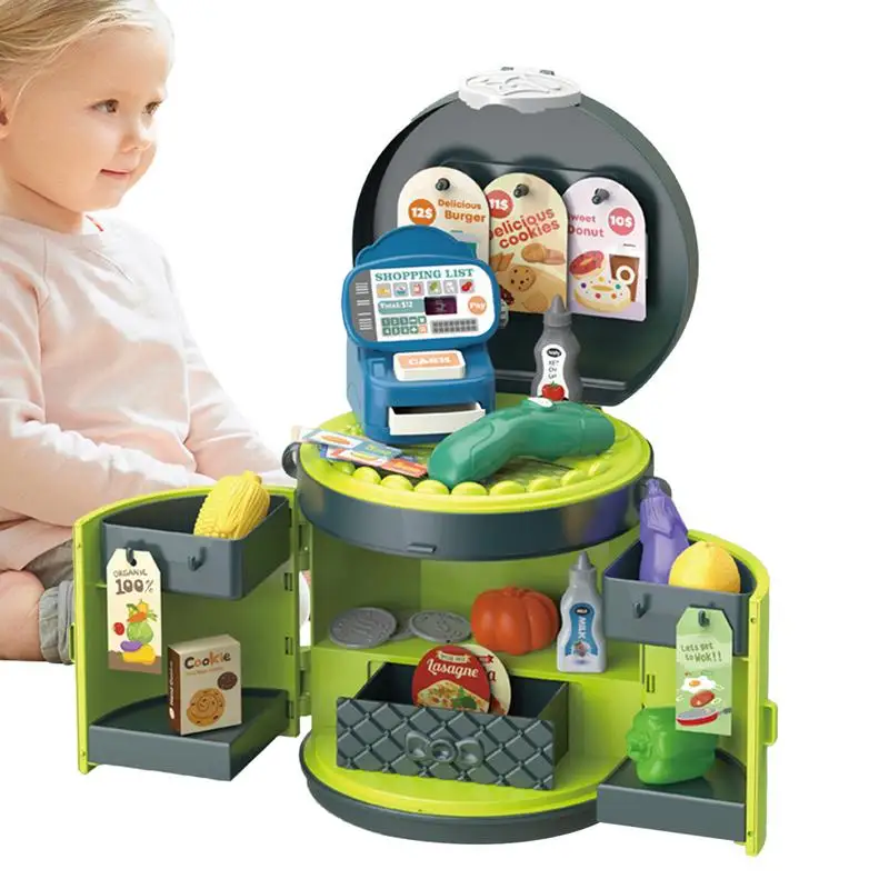 Toddler Pretend Playset Toddler Toy Imagination Tools Educational Children Learning Play Kit For Children Ages 3-5 Years Old