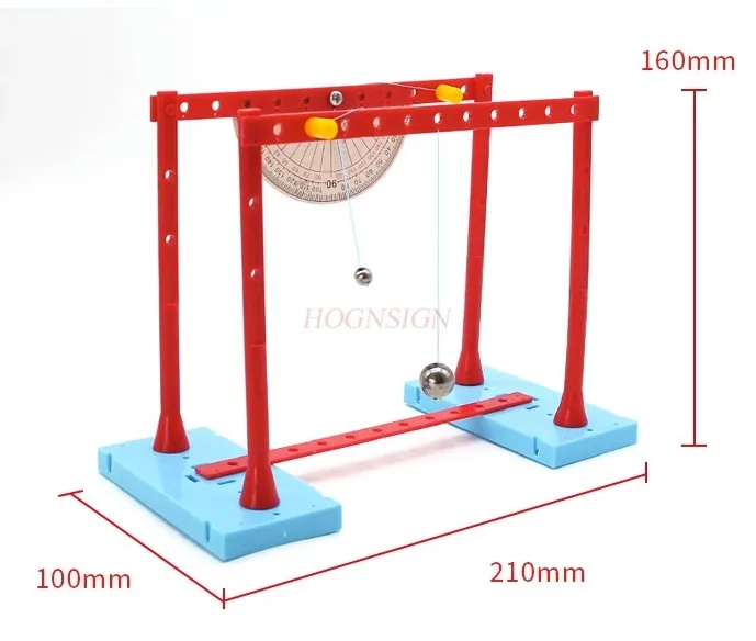 Simple pendulum test experiment equipment Funuy physics science DIY material handmade Assembly pendulums