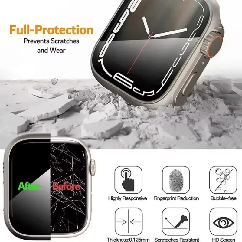 Enhanced Screen Protector with Glass & Bumper Cover