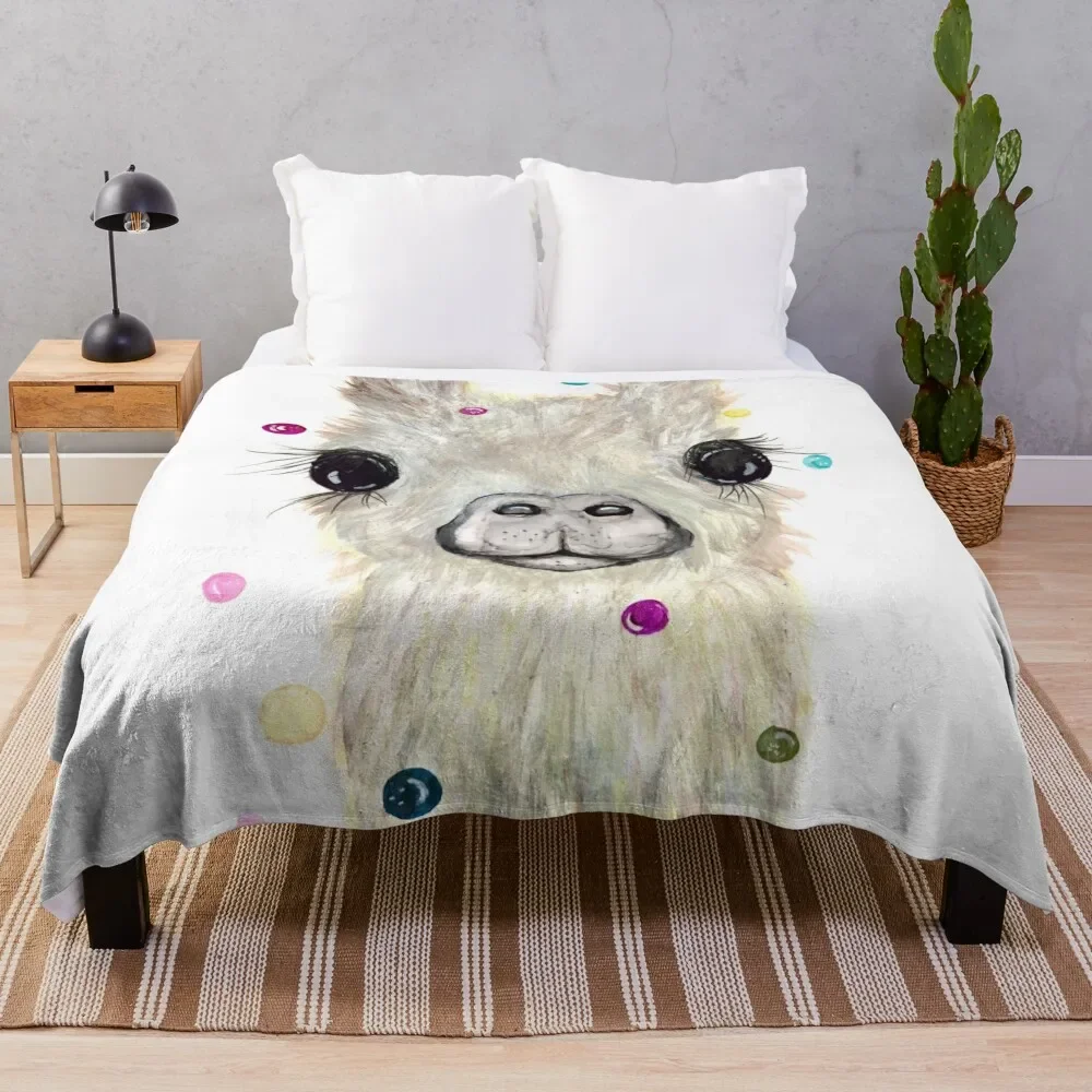 Olivia Throw Blanket Thin Luxury Thicken Hair Blankets