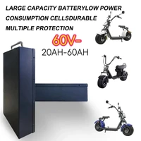 ❕ Batterie Li-ion pour moto électrique 60V, 20ah-60ah, 2000W, pour Scooter électrique Citycoco pliable à deux roues Harley, Charge gratuite 3