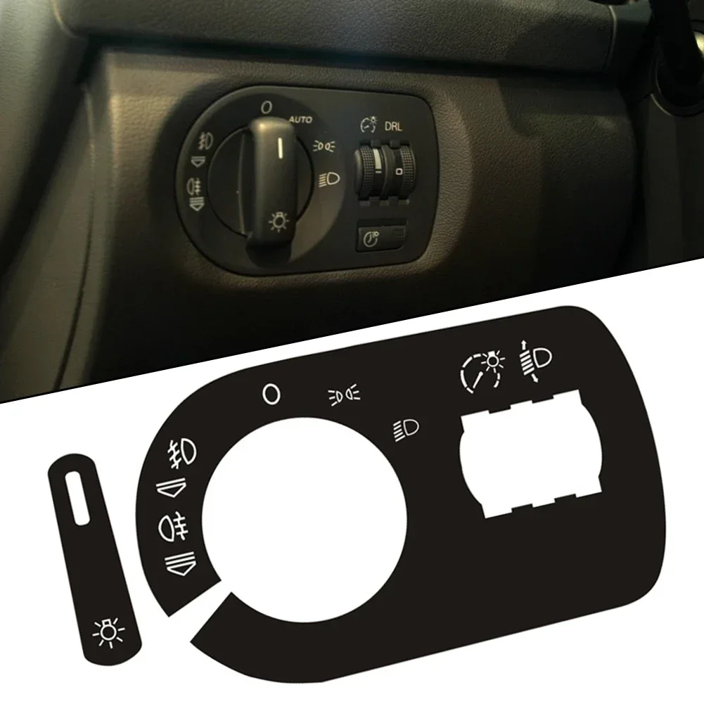 Set Of Stickers To Repair The Lights Switch On You For A3 8P 2004-2008 Button Repair Decal Sticker Car Accessories