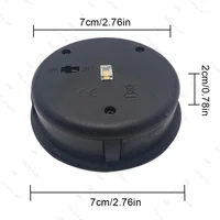 Base de lampe solaire avec ampoule LED, remplacement de lumières solaires, Anto On & Off, décoration d'ambiance, support de lumière pour jardin extérieur 5