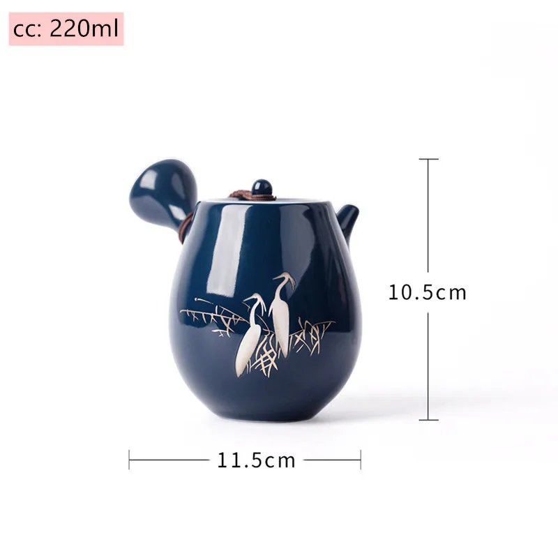 Side Handle Celadon Teapot, by Hsu, De-Jia – Hou De Fine Tea