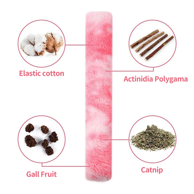 Plush Cat Chew Toy Catnip Self-hi Bite Toys Strip Pillow Teaser Toys for Cats Soft Interactive Cat Plaything Katten Speelgoed 4