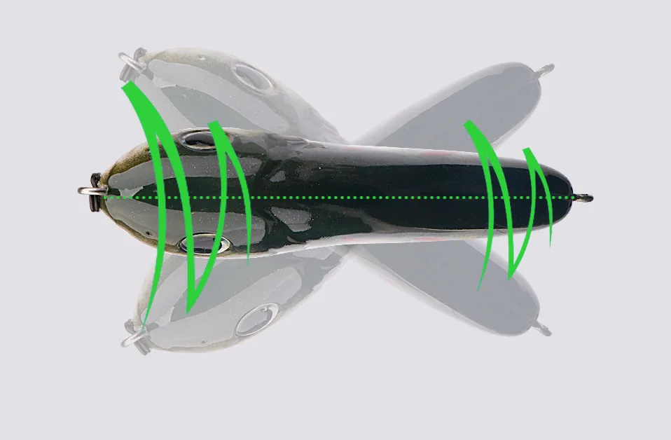 GOBASS Slider Jerkbait 6 cm/8 cm/10 cm Langsam sinkender Moschus Wobbler Pike VIB Harter Köder Kurbelköder Kunststoff Angelköder Pesca Leurre – Detail 2