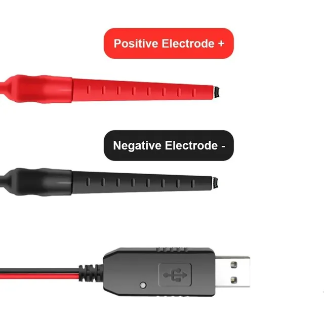 Новый универсальный USB-кабель для зарядного устройства Baofeng Walkie Talkie для UV-5R UV-82 BF-888S TYT Retevis, двустороннее радио со световым индикатором 6