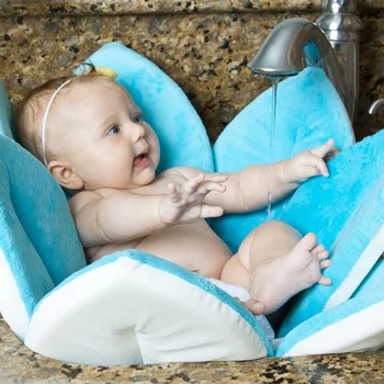 1PCS Baby Bath Pad for Infant Newborn | Soft Flower Petals for Sink Bathtub Essentials Shower | Bathtub Mat for Bathtub Tub Sink 5