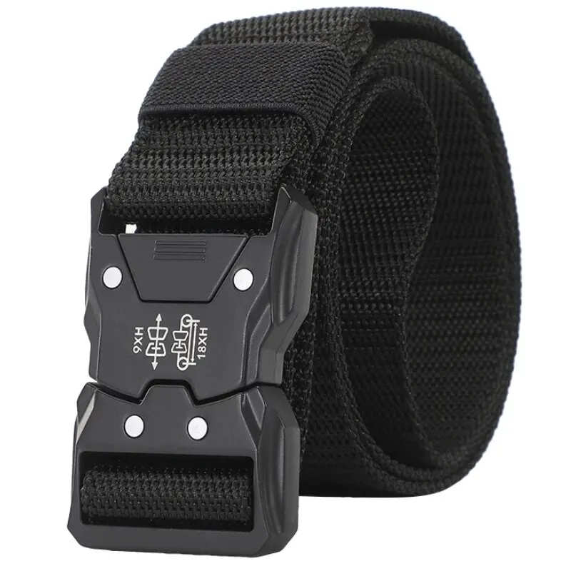 Canvas Belt Mens Belt Multi Function Belt For Outdoor Work Training Woven Canvas Denim
