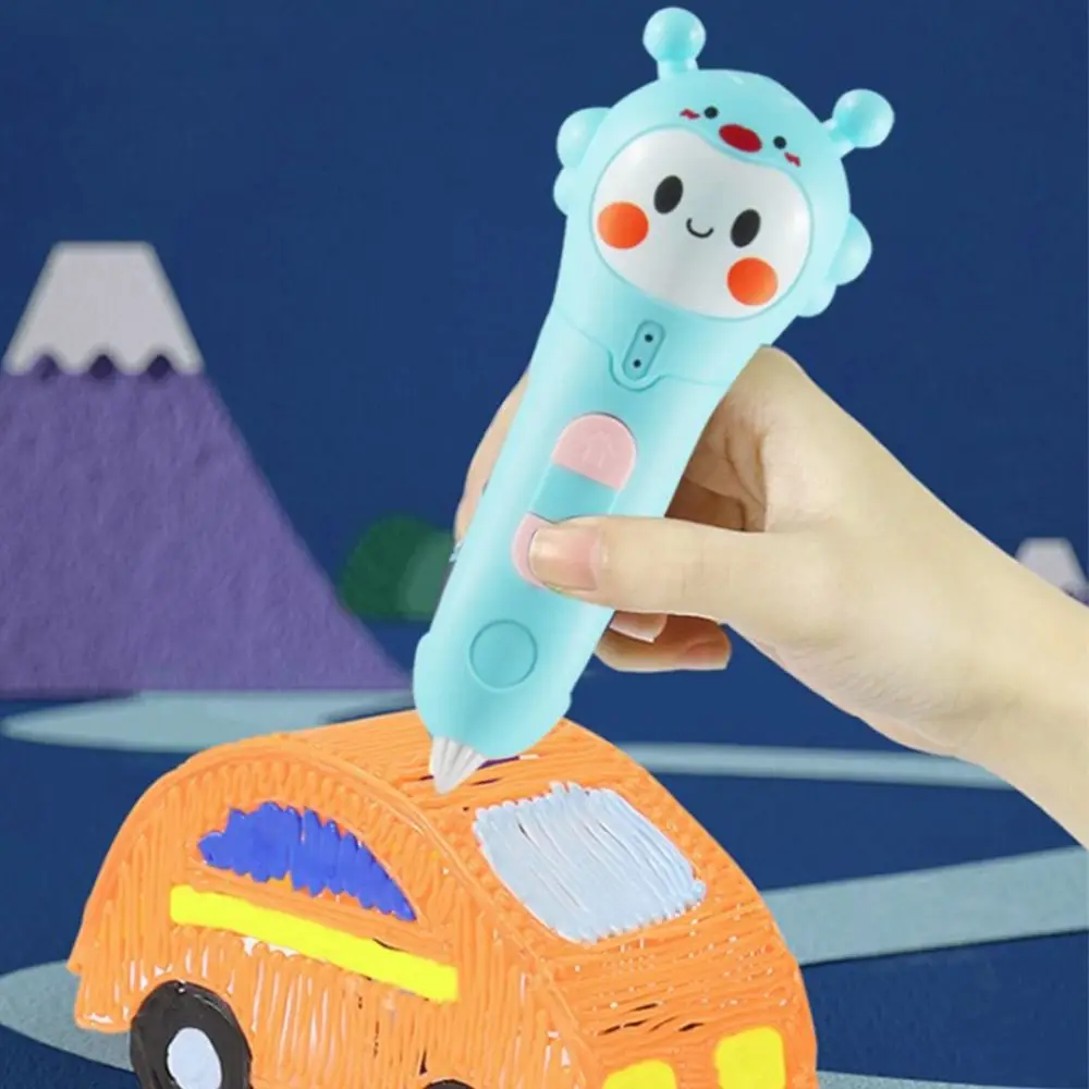 For Kids/Adults Bee Rabbit Animal Shape Birthday Gifts 3D Drawing Print Pen Art Craft Printer 3D Printing Pencils DIY Draw Toys