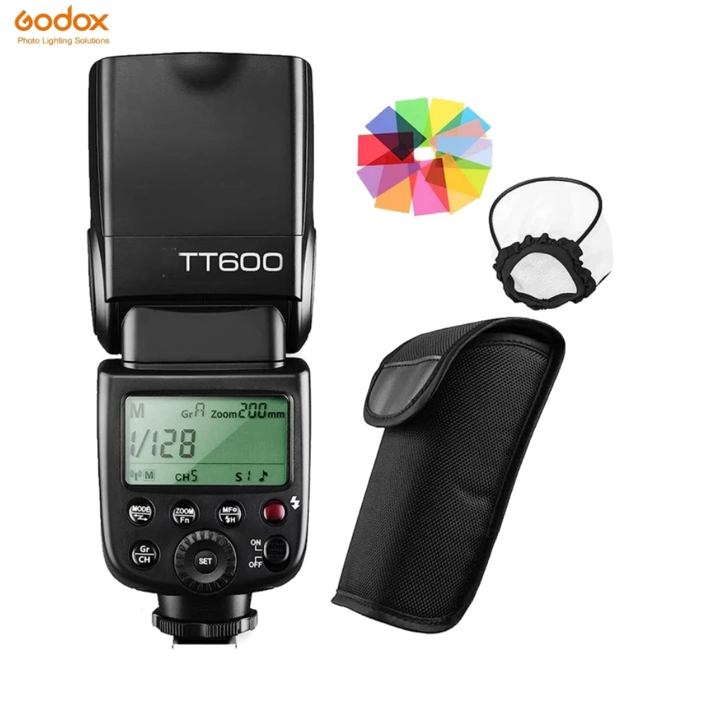 

Godox TT600 2.4G Wireless GN60 Master Slave Camera Flash Speedlite for Canon Nikon Pentax Olympus Fujifilm