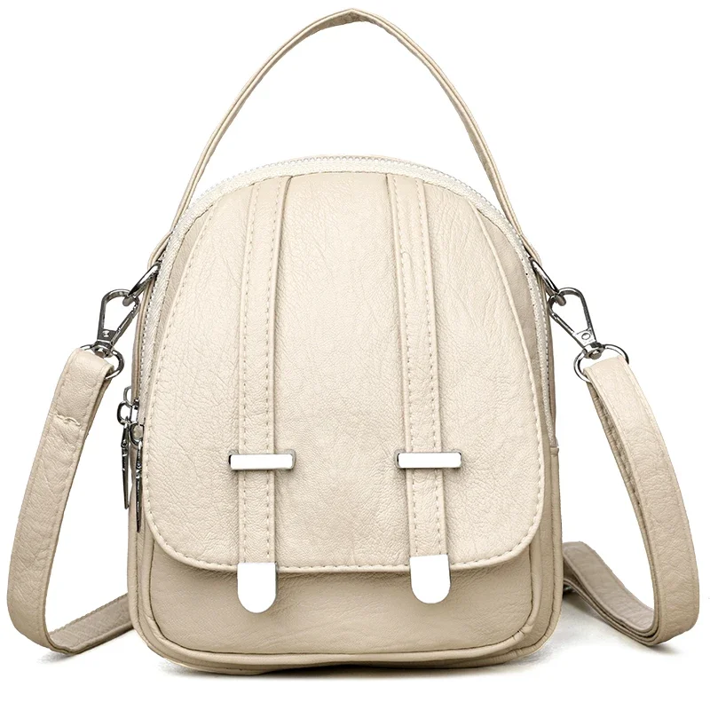 thumbnail image 1 of Bolsos de hombro de PU con cremallera para mujer, de estilo versátil, delicado y de moda concisa, 2024, bolso cruzado de tendencia de alta calidad y gran capacidad, 1 of 5