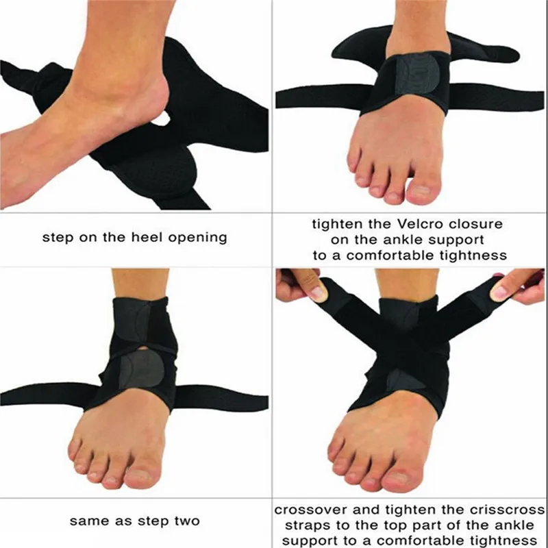 Ankle Support Ankle Support Elastic Breathable Ankle Protector Strap for Sports Injury Recovery Joint Pain Foot Sock