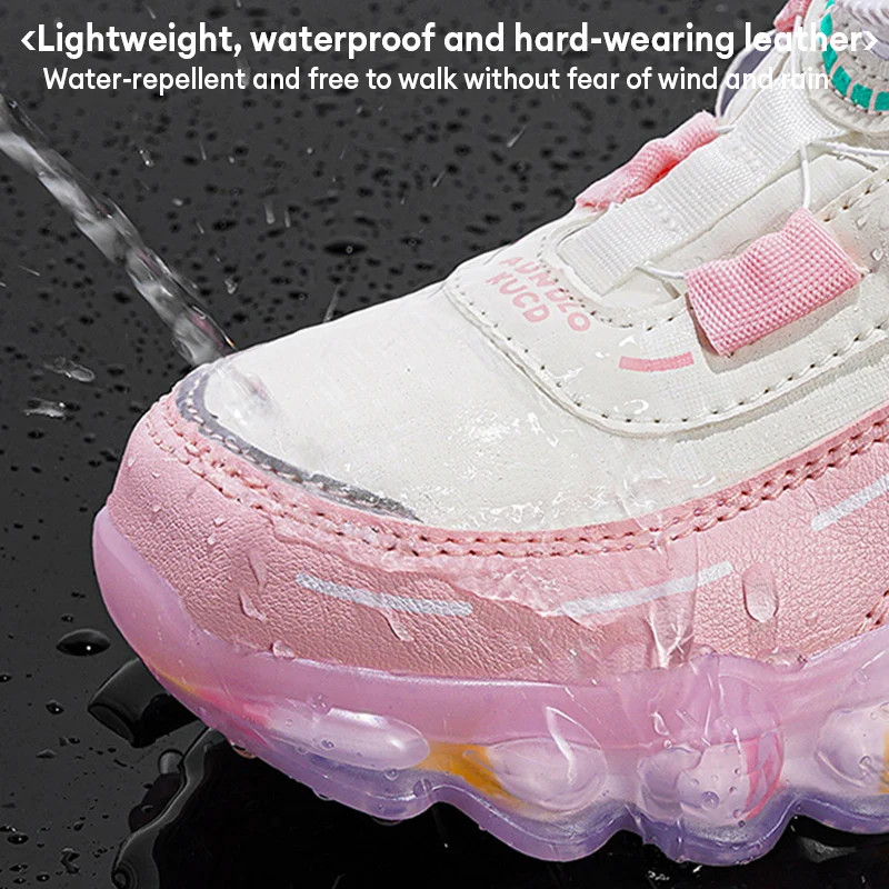 أحذية رياضية كاجوال للفتيات باللون الوردي العصري أ...