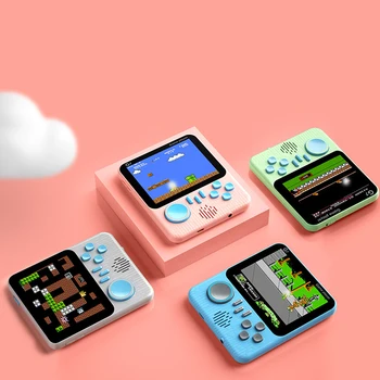 Console di gioco portatile retrò G7 da 3,5 pollici ad alta definizione, supporta la TV e ha 666 videogiochi integrati