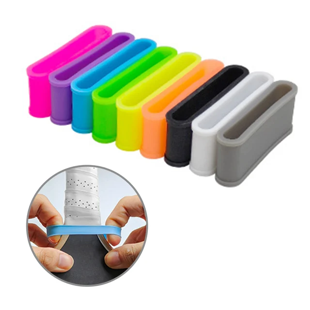 9pcs Pickleball Paddle Racket Grip Bands Tennis Racquet Secures Anti-slip Silicone Overgrip Rings Comfort Grip Straps 9pcs Pickleball Paddle Racket Grip Bands Tennis Racquet Secures Anti-slip Silicone Overgrip Rings Comfort Grip Straps