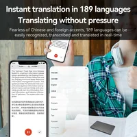 New AI ChatGPT-4 Intelligent Translation Voice Recorder Audio App Phone Call Record Transcribe Summarize Language Sound Device - Image 4