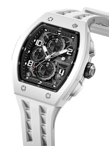 TSAR BOMBA New TB8204 Watch for Men Japan Quartz Chronograph 50M Waterproof Wristwatch Fashion Sport Clock Male Luxury Mens Gift - Image 7