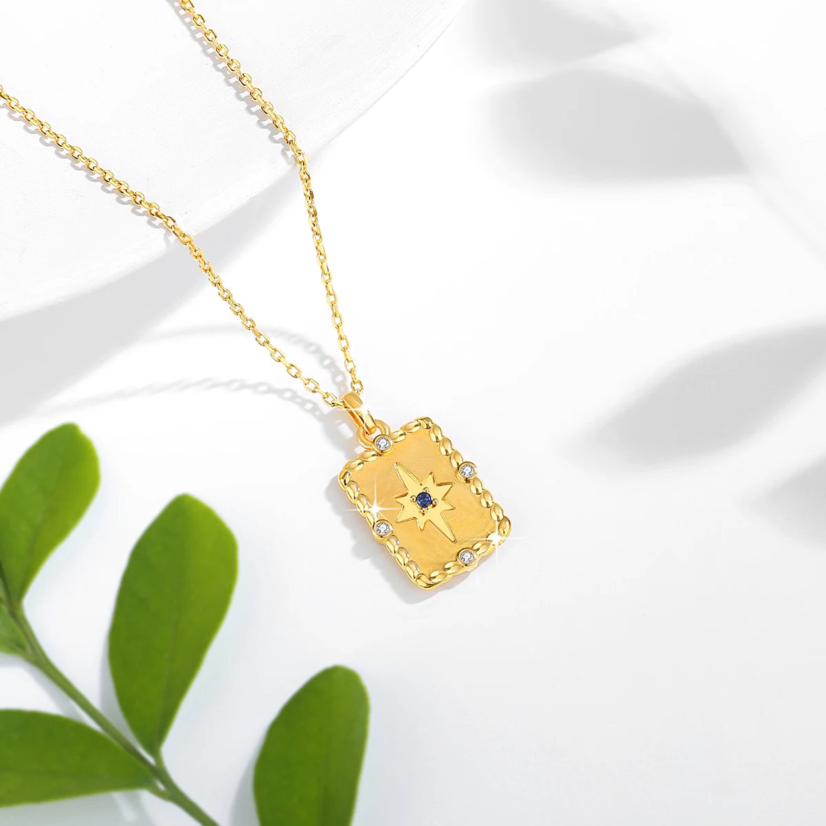 Real 18K Gold Red Corundum Pendant Necklaces for Women Anniversary Party Gift AU750 Bookmark Fine Jewelry With Certificate