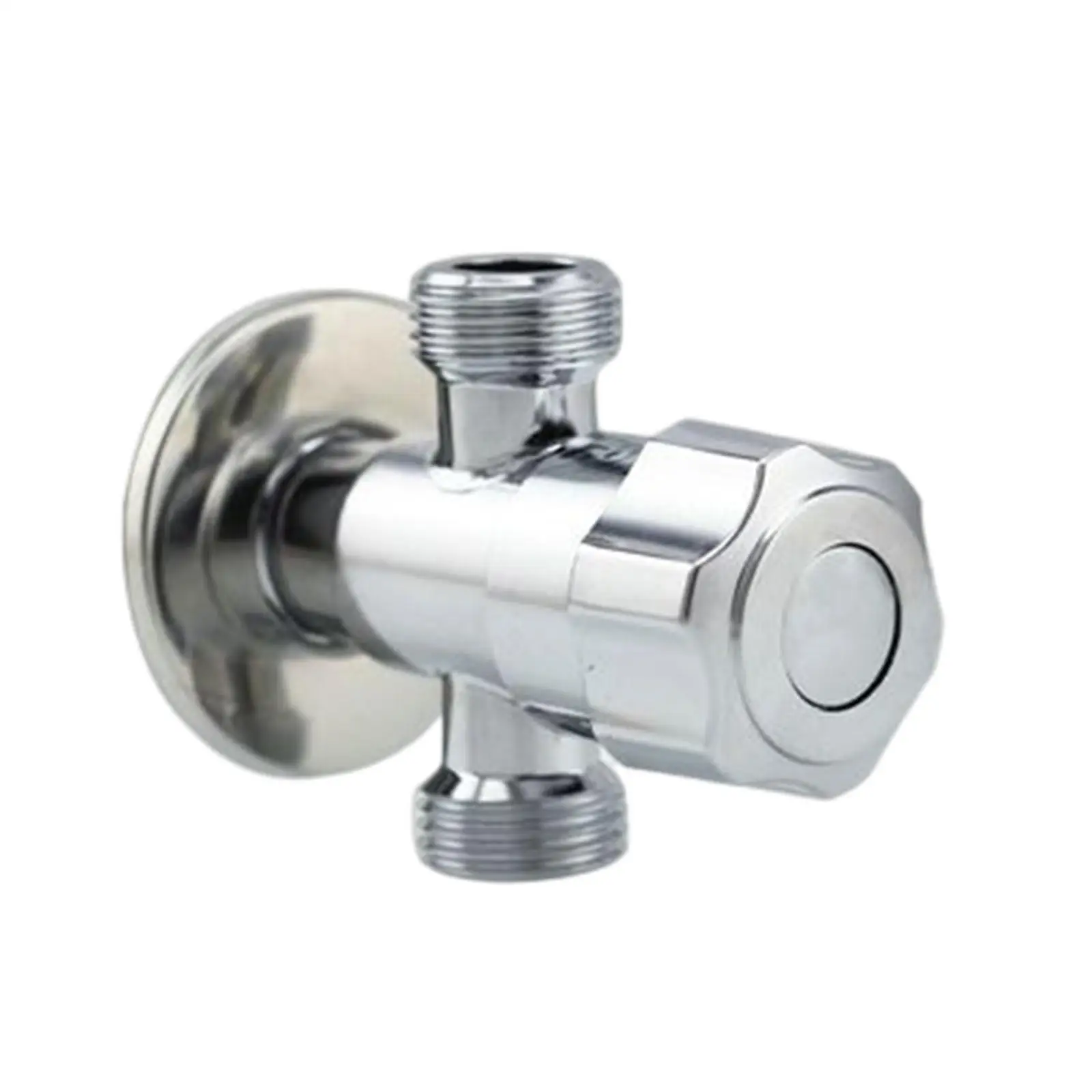 Diverter G1/2`` Shower System Replacement Part Chrome Water Flow Diverter Adaptor