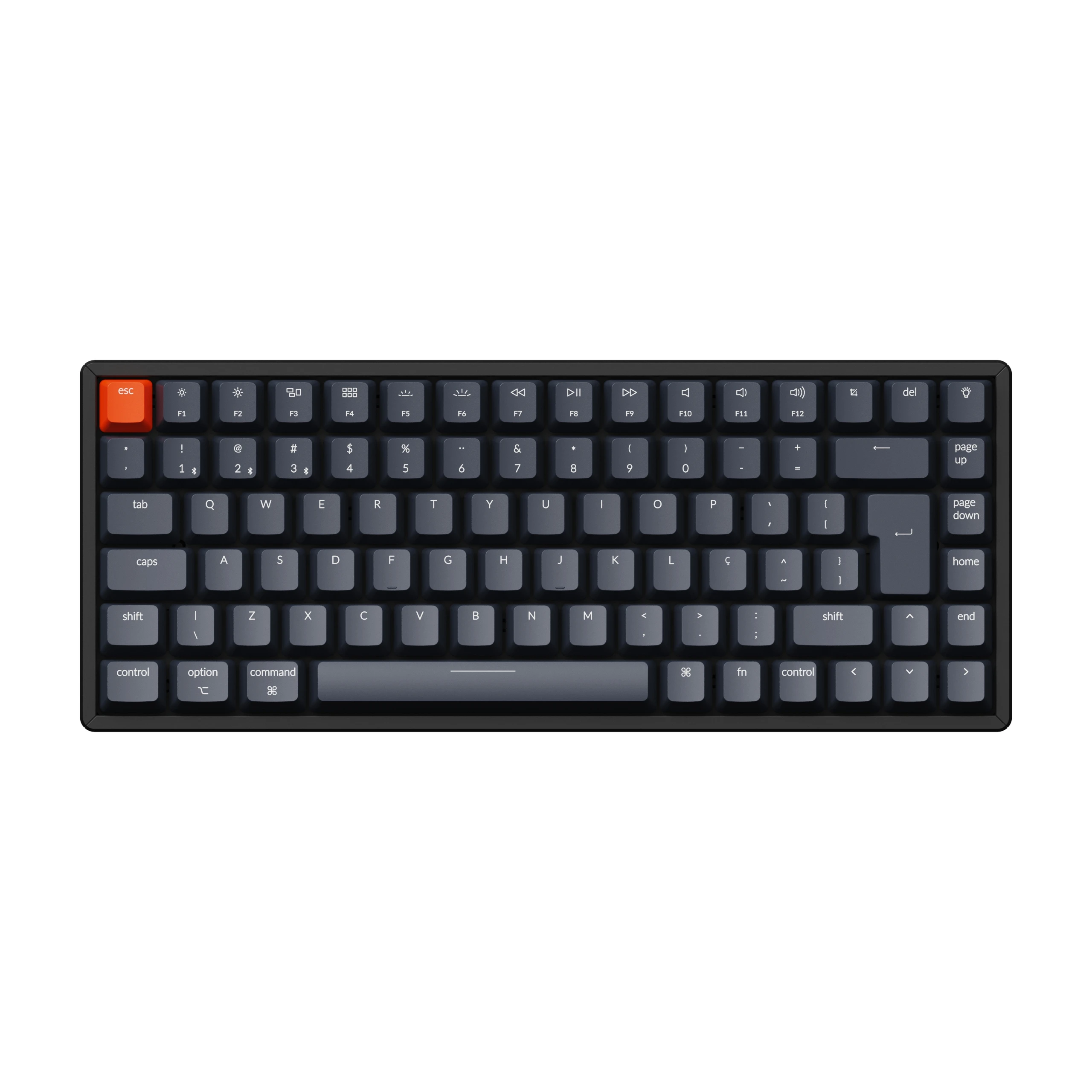 Keychron-pt-br Full Keycap Grupo Layout Abs Teclado Mecânico - Imagem 2