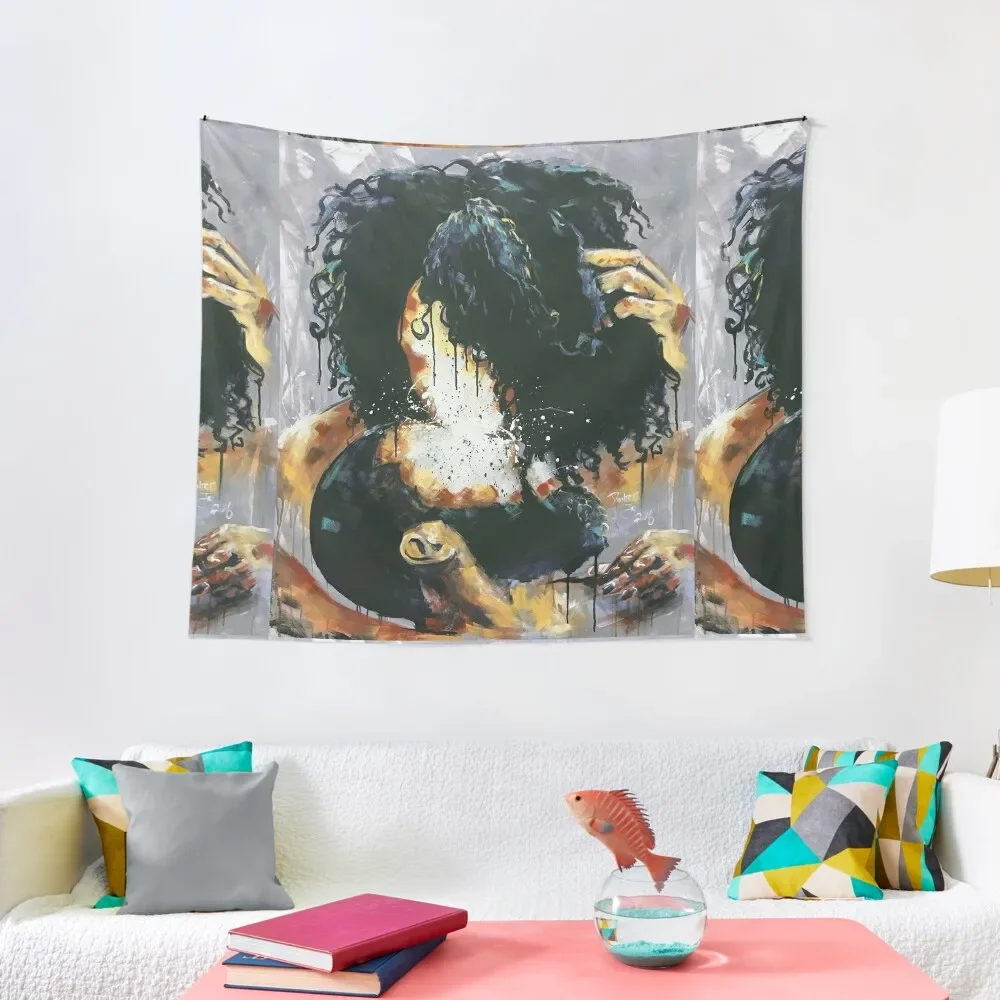 

Naturally Black Love VI Tapestry Decorative Wall Mural On The Wall Tapestry