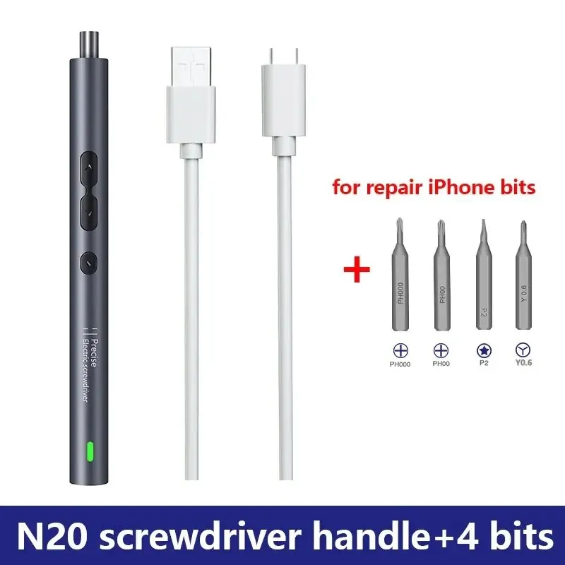 6-in-1-Präzisions-Elektroschrauber-Sets, Elektrowerkzeuge, wiederaufladbar, magnetisch, Mini-Klein-Bits für die Reparatur von Mobiltelefonen von Xiaomi
