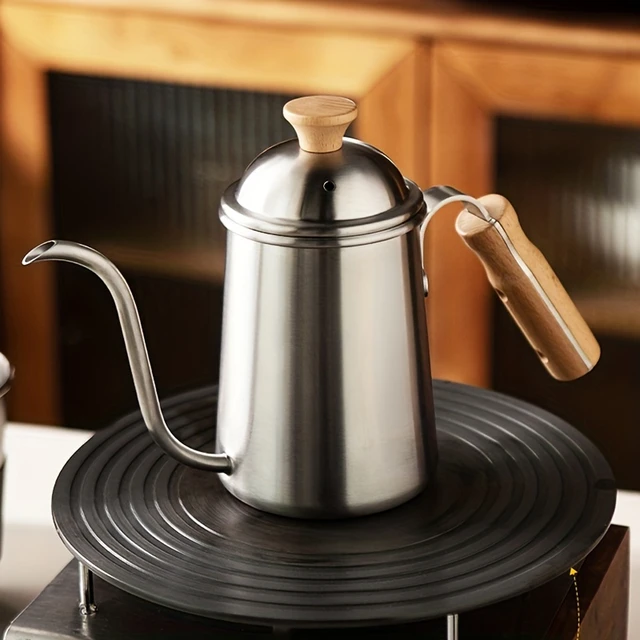 1pc Hand Drip Coffee Pot With Lid