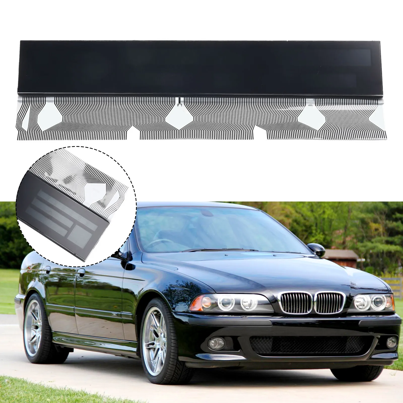

1x Car Instrument Cluster LCD Display Repair Screen For BMW 1996-03 E39 528 525 530i 540i M5 Instrument Clusters Gauges Interior