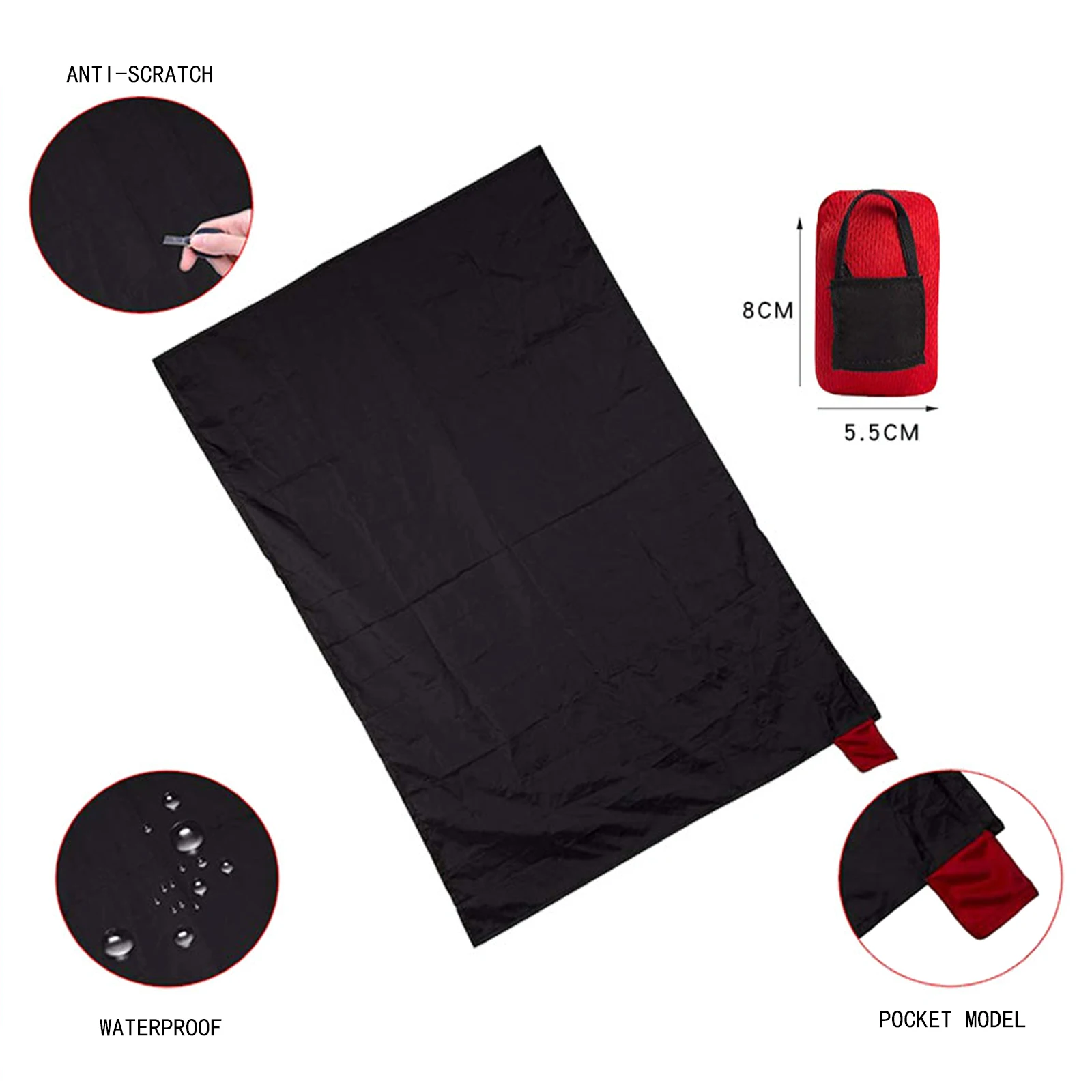 Compact Waterproof Outdoor Pocket Picnic Blanket - Portable & Lightweight