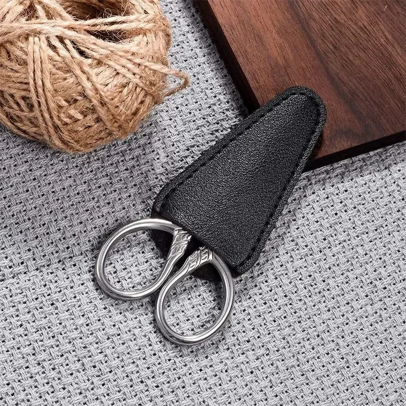 For Manicure Nail Cuticle Beard and Mustache Trimmer Nose Hair Tool 1Pcs Stainless Steel Small Makeup Grooming Scissors Eyebrows 2