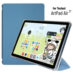 Premium Smart Cover - 11 - Inch Flold Stand PU Leather with Soft TPU Back and Auto Sleep/Wake Function for ArtPad Air 11 - inch (Blue)