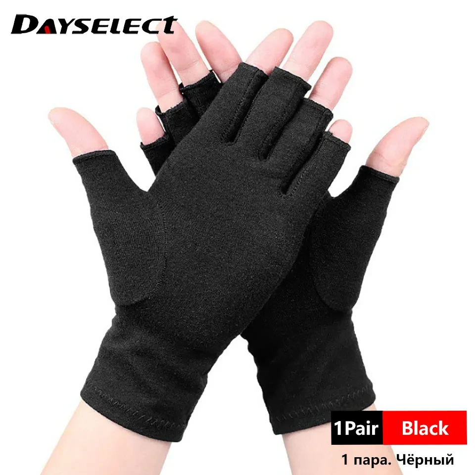 Compression Arthritis Gloves for Joint Pain Relief - Hand Brace & Wrist Support Therapy for Women and Men