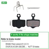 10pairs Bike Disc Brake Pads For Avid Elixir R/CR/CR-MAG/E1/3/5/7/9 SRAM RED FORCE AXS Level T/TL X0 XX DB1/3/5 MTB Brake Pad 2