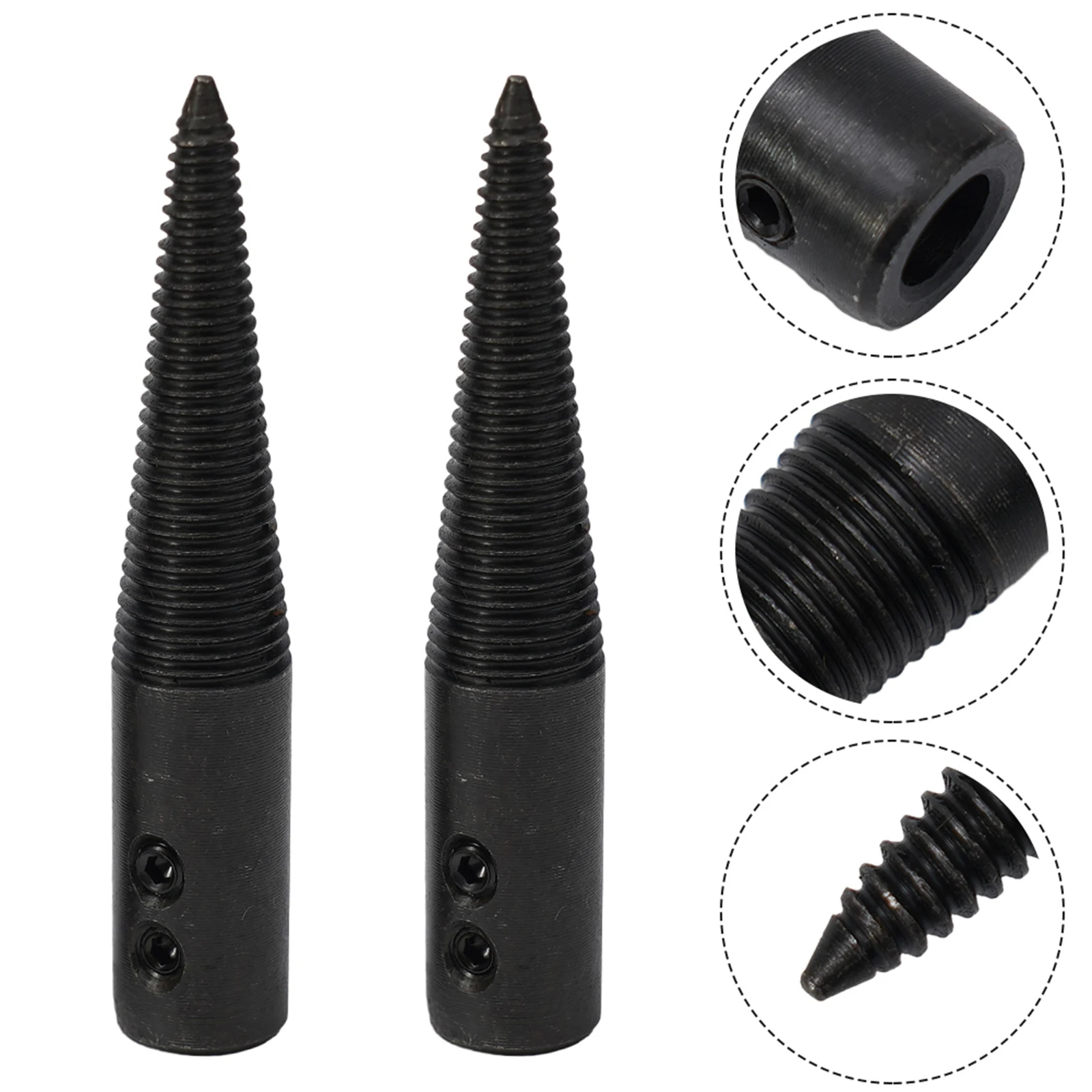 Polishing Spindle Wheels Equipment Grinder Adapter Left Right Supplies Taper 8mm