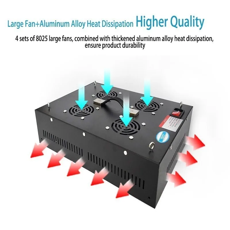 3000W UV 경화 램프 365nm 395nm 405nm PCB 그린 오일 3D 프린팅 OCA 레진 경화 3D 프린팅 실크 스크린 인쇄 UV 라이트