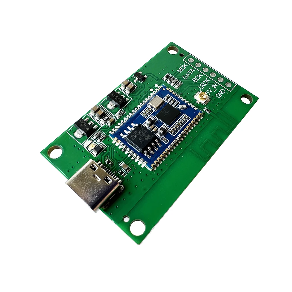 

Type-c USB Sound Card QCC5181 Bluetooth Digital Interface Module USB To I2S Output Ldac Aptx Decoding