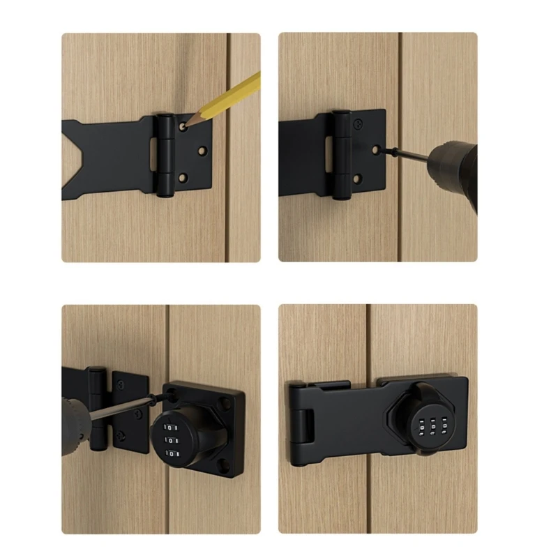 3-Digit combination locks zinc alloy password drawer cabinet security cam lock