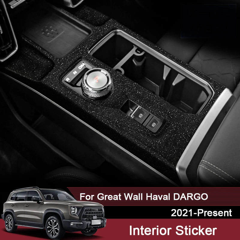 

For Great Wall GWM Haval Dargo 2021-2025 Car Interior Sticker Windows Contol Decal Door Gear Panel Protective Film Accessories