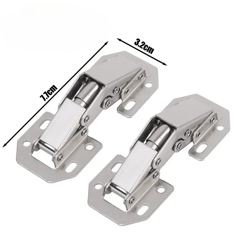 Cabinet Hinges 90 Degree No-Drilling Hole Cupboard Door Hydraulic for Furniture Hardware Accessories cabinet door hinges furniture hinge cabinet hinges