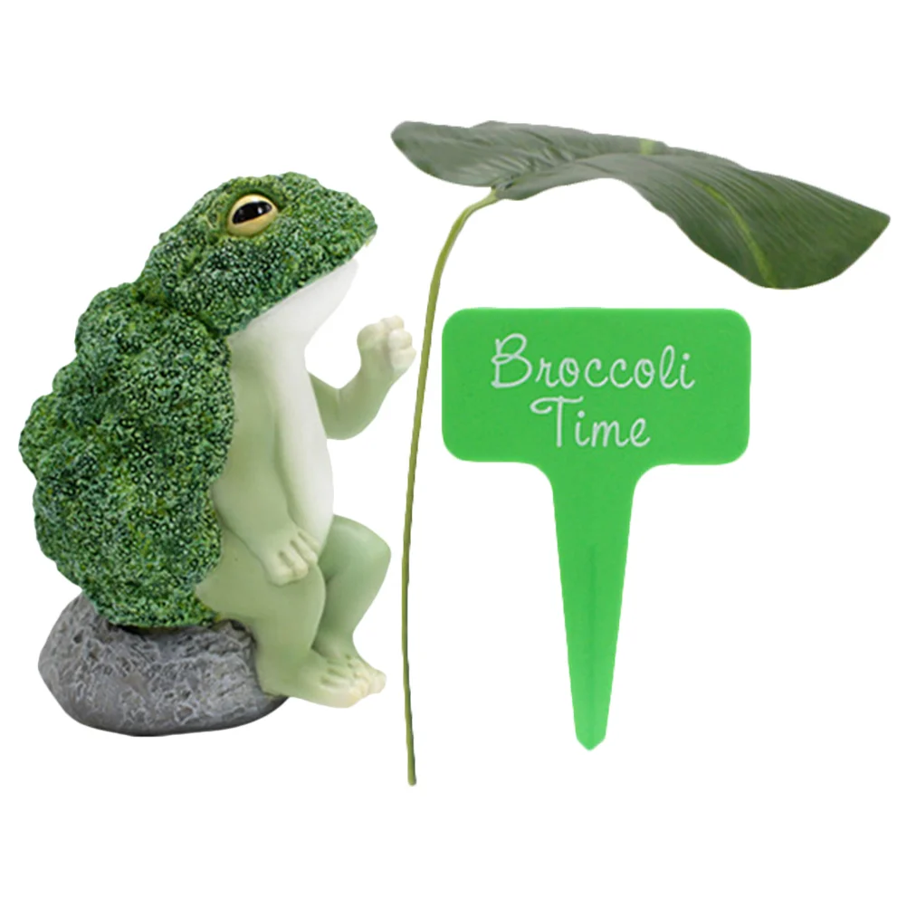 

Simulated Frog Ornament De Los Muertos Decorations Outdoor Small Resin Statue Garden Sculpture Party Figurine Decorative