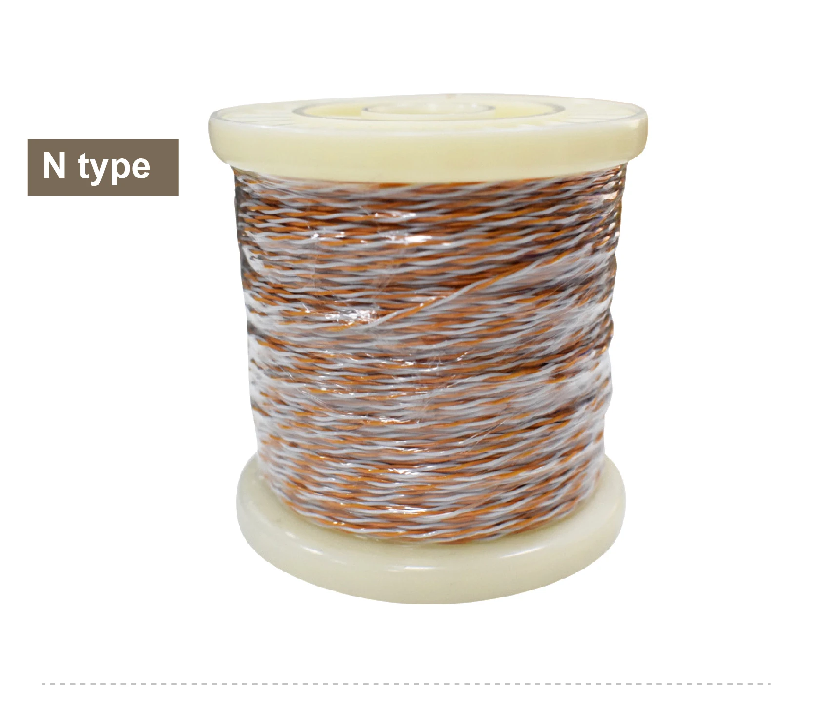 K Type Thermocouple Wire PTFE Twisted Pair Thermocouple Cable 1M-10M K T J E N T