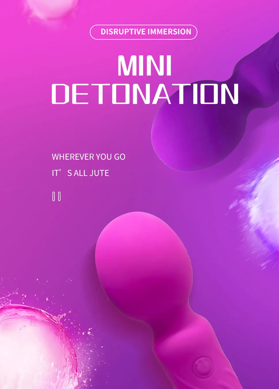 Mini Av Stimulator G-spot Vibrator For Women Discreet Design_voghion.com