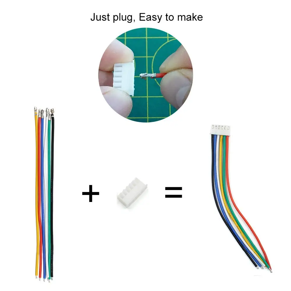 Kit de connecteurs JST-XH 2.54mm pour batterie Lipo, imprimante 3D et LED