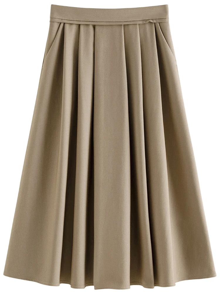 Drill Skirt Khaki Skirt Womens 36 Replica British WW2 ATS WAAF