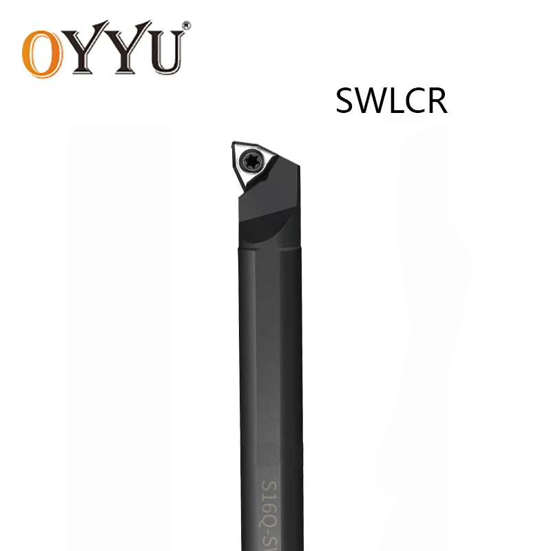 

OYYU 95 Degree S25S S20R S16Q SWLCR06 S20R-SWLCR06 20 25 mm Internal Lathe Boring Bar Turning Tool Holder WCMT CNC Shank Cutter