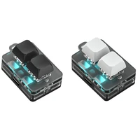 Bluetooth Mini 2 Key Keypad Copy Paste Hot Swap Games One Key Password Mechanical Key Accessories For Home And Travel A 1