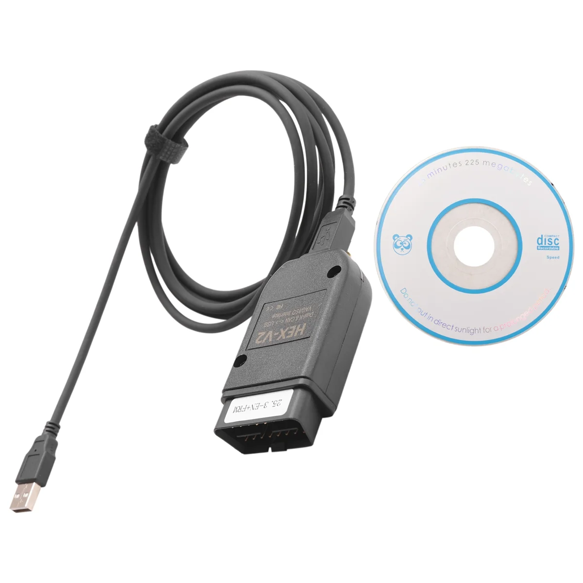 신형 최신 VCDS 25.3 VAG 스캐너 툴 케이블 OBD2 진단 HEX V2 Wesheu VCDS VAG COM (아우디, 스코다, 폭스바겐 차량용)