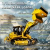 LESU 973K 1/14 RTR RC Hydraulic Metal Loader Trucks Painted Assembled Model ESC Motor Light Sound Remote Control Cars Toys 1